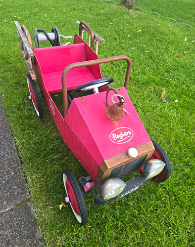 Baghera 1938 vintage red metal - vintage,