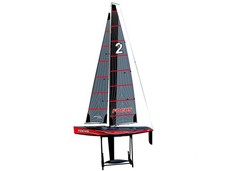 Joysway Focus V3 One Meter RTR RC Sail Boat Yacht - Red