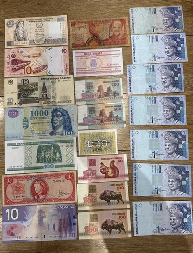 Vintage mixed world - mixed, banknote