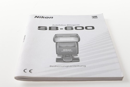 Nikon 600 manual - nikon, sb-600
