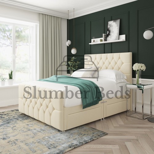 Plush divan bed - divan, set