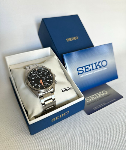 Seiko quartz chronograph - quartz,