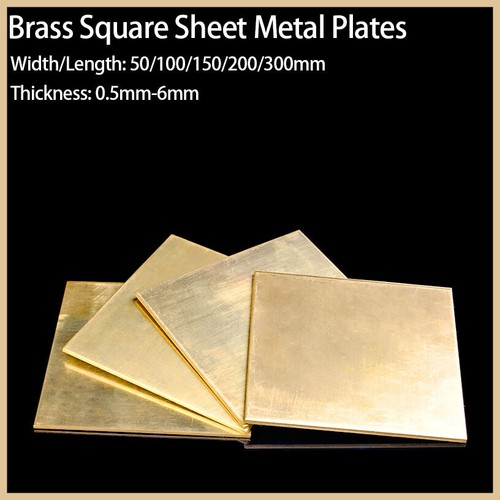 H62 brass square sheet metal - square,