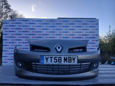 RENAULT CLIO ESTATE 5DR MK3 PH1 X85 2008 BEIGE  FRONT BUMPER MARKS