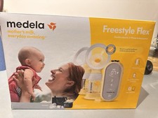 Medela Freestyle Flex Double Electric Breast Pump Full Set and Travel Kit New