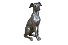 Greyhound Style Antique Silver