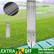Rain Gauge Replacement Tube Water Meter Gage Garden Guage with Scale Precision