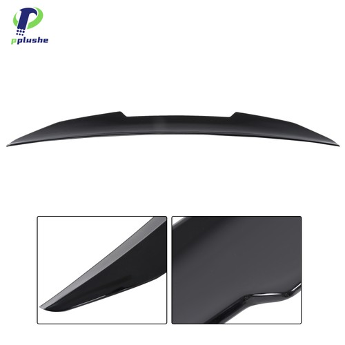 Gloss black rear boot spoiler - boot,