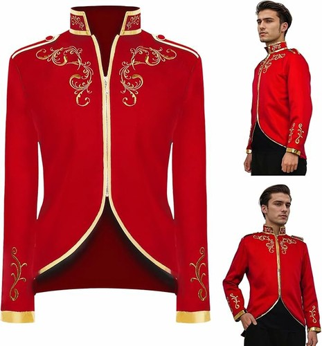 Men victorian prince coat - men's,