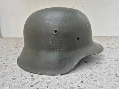 Ww2 german m42 helmet shell - ww2,