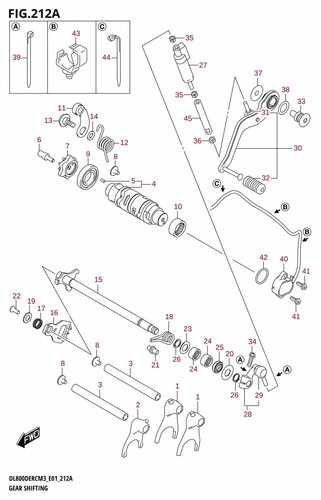 Suzuki genuine screw - (6, 16)