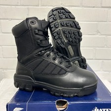 BATES WOMENS BLACK BOOTS - Size: 4 medium ,  Leather Combat Army NEW IN BOX