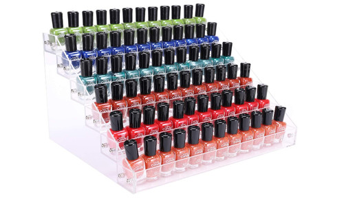 Nail polish organizer display - nail,