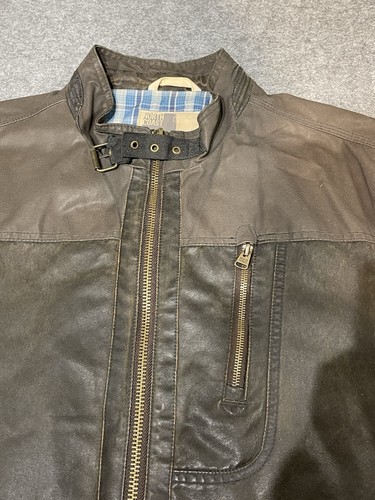 North coast brown waxed biker - coast,