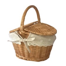 Wicker Hamper Handmade Wicker