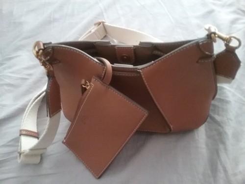 Zara tan shoulder - tan,