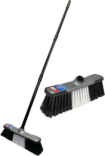 Soft bristle broom - bristle, with