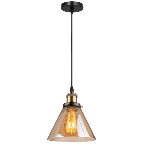 Modern amber glass - amber, easy