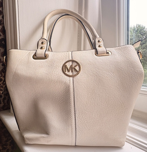 Michael kors large cream ivory - kors,