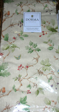DORMA WOODLAND BIRDS PENCIL PLEAT CURTAINS - FULLY LINED -  - 46" X 72"
