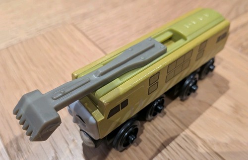 Wooden railway diesel - wooden, 10