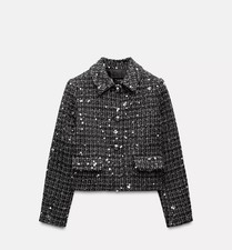 Zara size large sequin