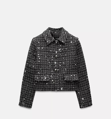 Zara size large sequin