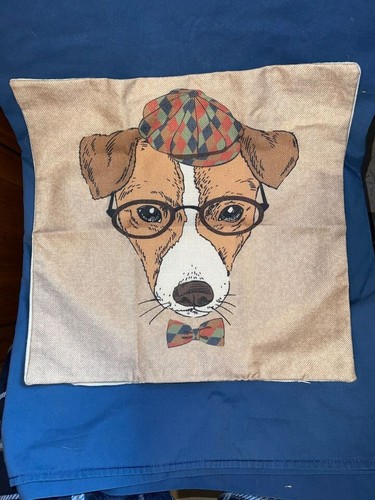 Jack russell terrier linen - russell,