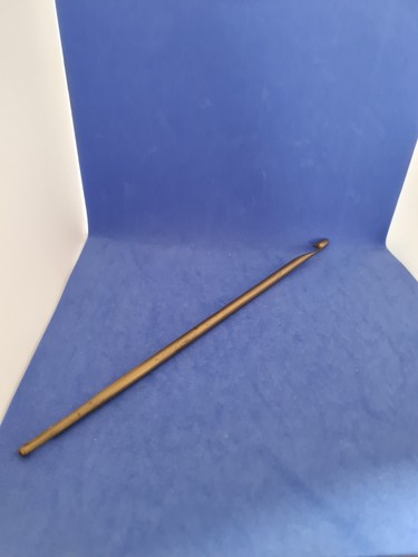 Vintage brass crochet hook - crochet,
