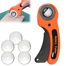 Rotary Cutter With 5 45mm