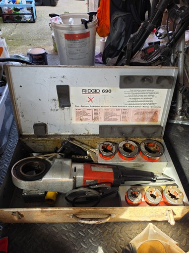 Ridgid 690 portable handheld - ridgid,