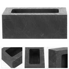  Pure Graphite Ingot Mold Melting Casting Mold Metal Aluminum Copper Brass