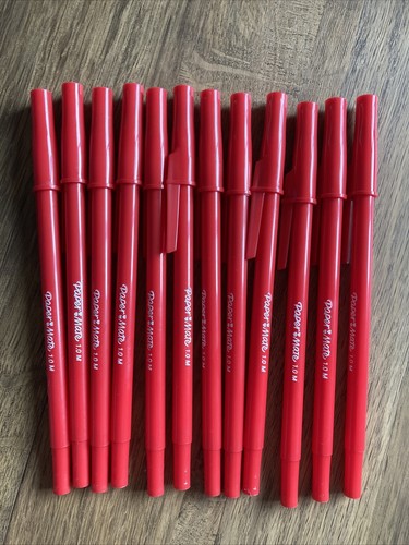 Papermate red 0mm medium - 1.0mm,