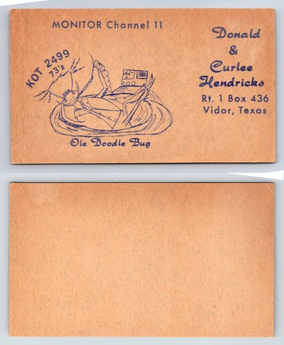 Ham radio qsl qso postcard - radio,