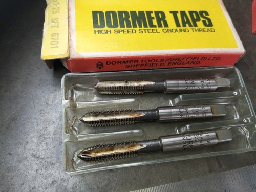 Dormer hss tap set - dormer, m8