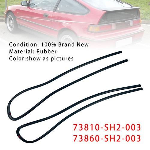 2pcs window glass - window, rh