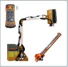 Powerup  A100 Electrically Operated Hedge Cutter Flail + Scissor Bar Combo