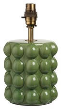 Lamp Base Green Bobble Table