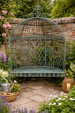 Fancy Ornate Antique Green