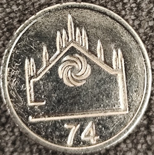 Coffee machine token - -, 74