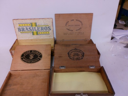 Vintage cigar boxes 4 - vintage,