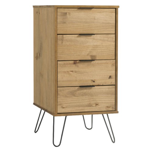 Waxed pine chest - waxed,