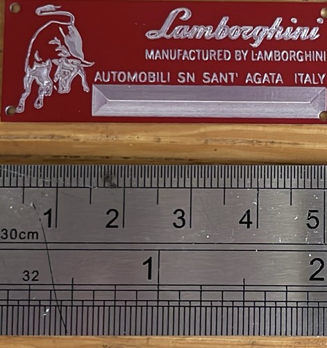 Red etched aluminium - red,