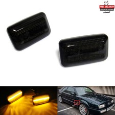 2x Black Side Indicator LED