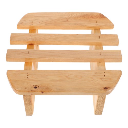 Wooden bed step - bed, stool: