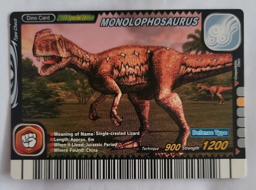 Dinosaur king monolophosaurus - dinosaur,