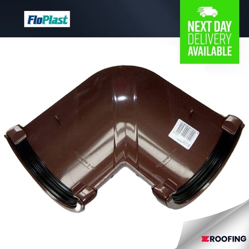 Floplast half round gutter - half,