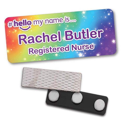 Hello name badge smn - badge,