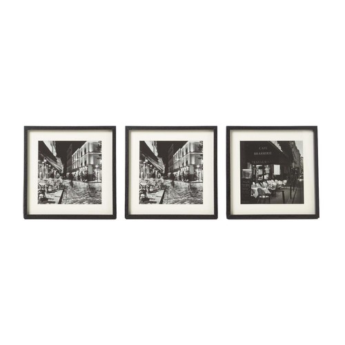 Set black framed paris - set,