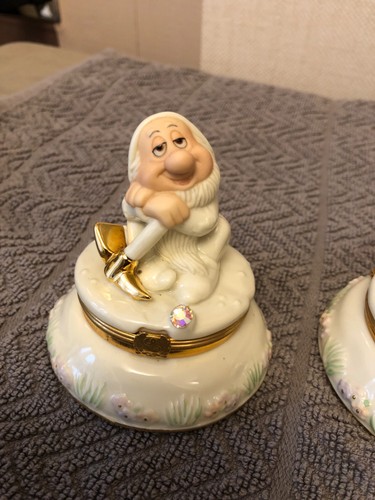 Lenox disney trinket boxs